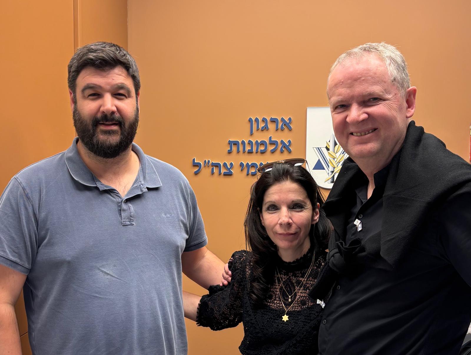 Begegnung mit Shlomi in Petach Tikva. Foto privat.