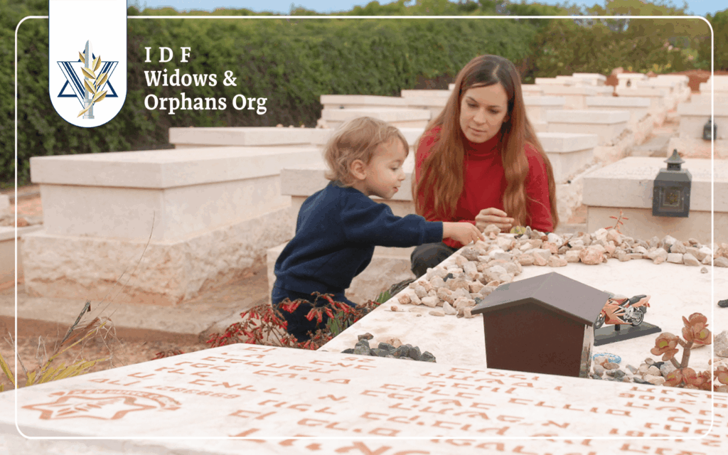 Nicht alleine: Die Witwen und Waisen in Israel. Foto IDFWO